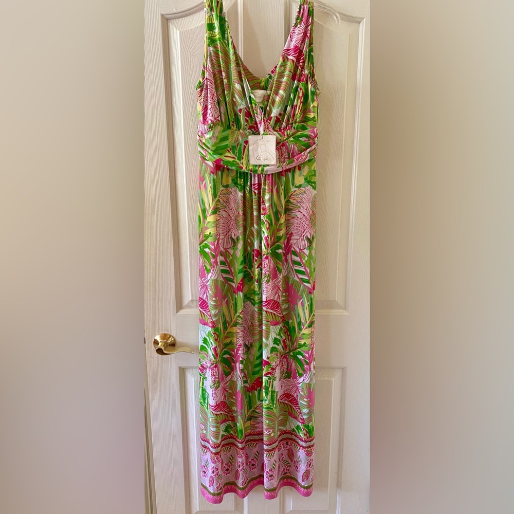 NWT Pappagallo Maxi Dress sz M